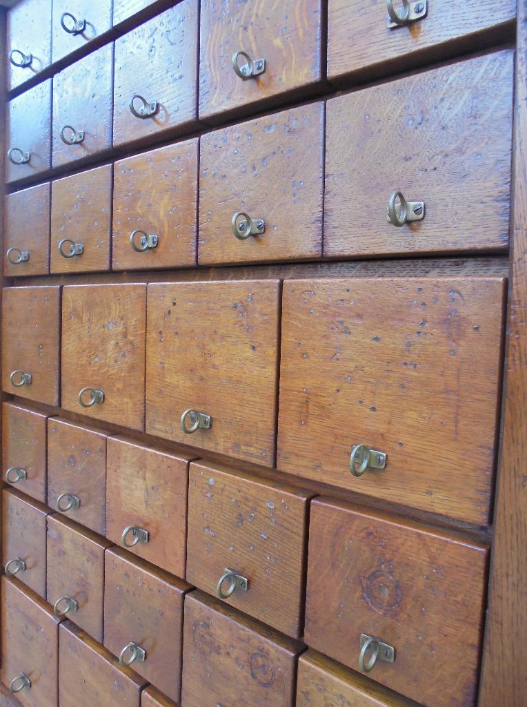 Ladekast apothekerskast winkelkast, Antiek en Kunst, Antiek | Meubels | Kasten, Ophalen of Verzenden