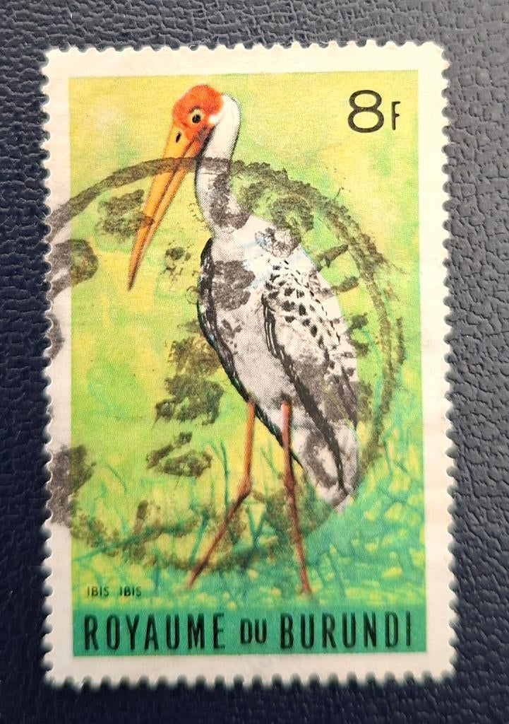 Postzegel Burundi OBP 132 = Y&T132, Postzegels en Munten, Ophalen of Verzenden, Gestempeld