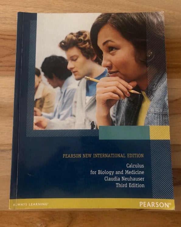 Calculus for Biology and Medicine - Claudia Neuhauser, Enlèvement ou Envoi, Utilisé, Claudia Neuhauser, Sciences naturelles