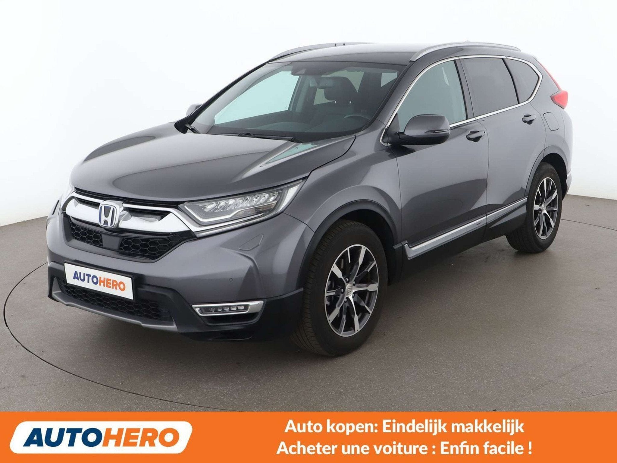 Honda CR-V 2.0 i-MMD Hybrid Lifestyle 2WD (automatique), Autos, Cuir, Argent ou Gris, Achat, Volant multifonction