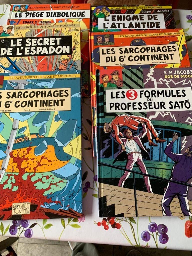 the adventures of Blake and Mortimer, Plusieurs BD, Enlèvement, Comme neuf, Blake en Mortimer / De Morgen