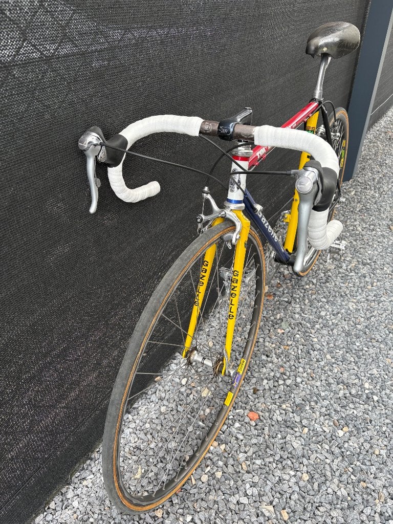 TVM bison gazelle team retro koersfiets, Fietsen en Brommers, Ophalen, 28 inch, Gebruikt, Velgrem