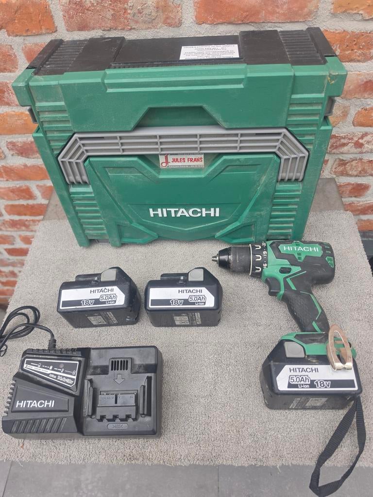 Hitachi DS 18DBSL BRUSHLESS, Doe-het-zelf en Bouw, Gereedschap | Boormachines, Ophalen