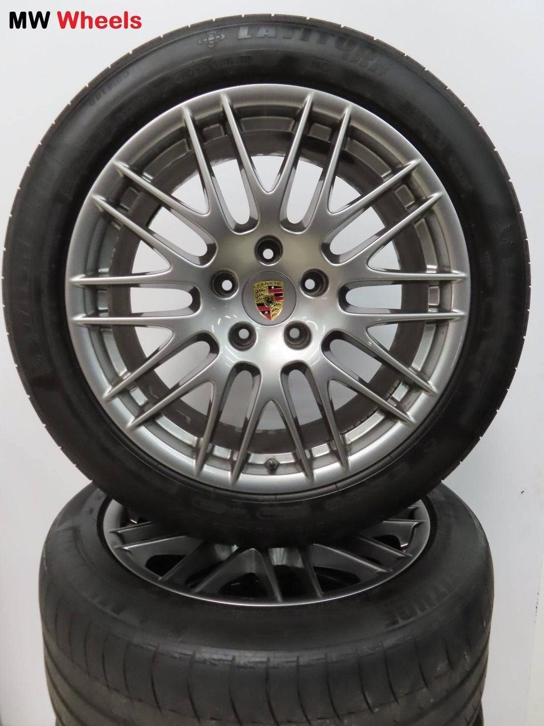Porsche Cayenne Turbo 20 inch velgen RS Spyder zomerbanden, Autos : Pièces & Accessoires, Pneus & Jantes, Pneus et Jantes, -, Utilisé