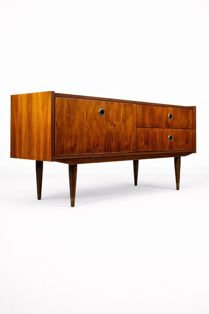 Prachtig vintage TV meubel, Ophalen, Gebruikt, Overige houtsoorten, Vintage