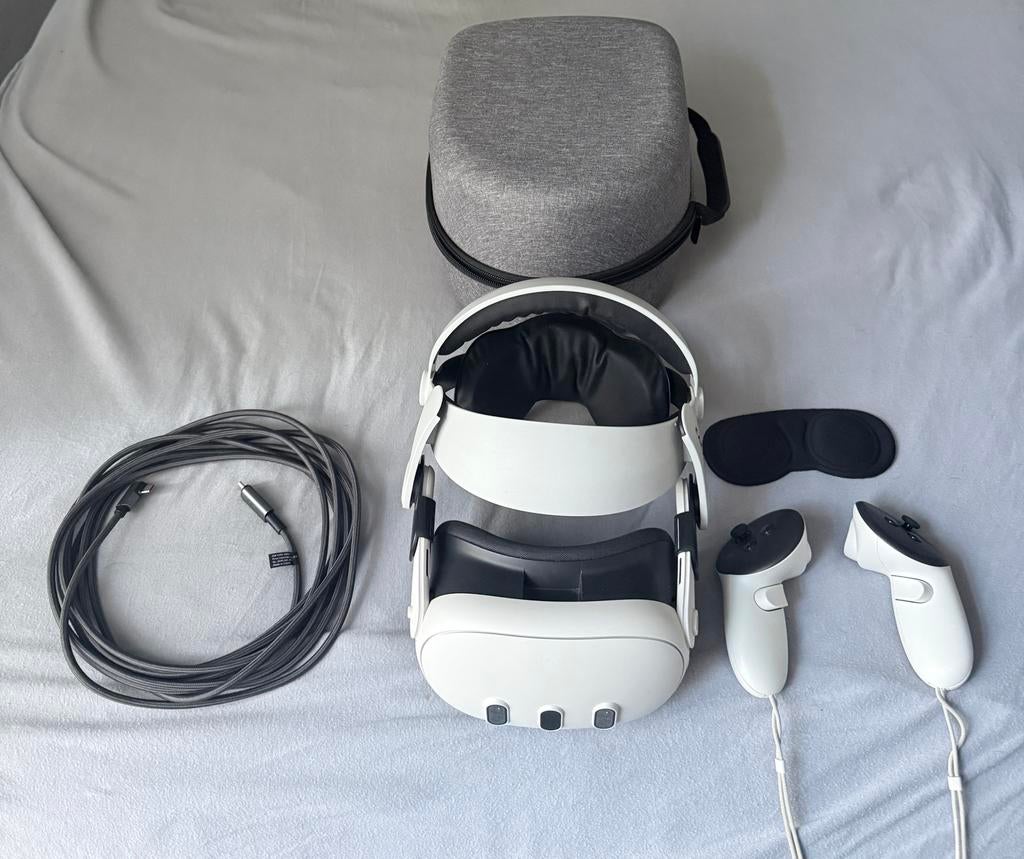 Meta Quest 3 - 128gb, Games en Spelcomputers, Virtual Reality, Ophalen, VR-bril