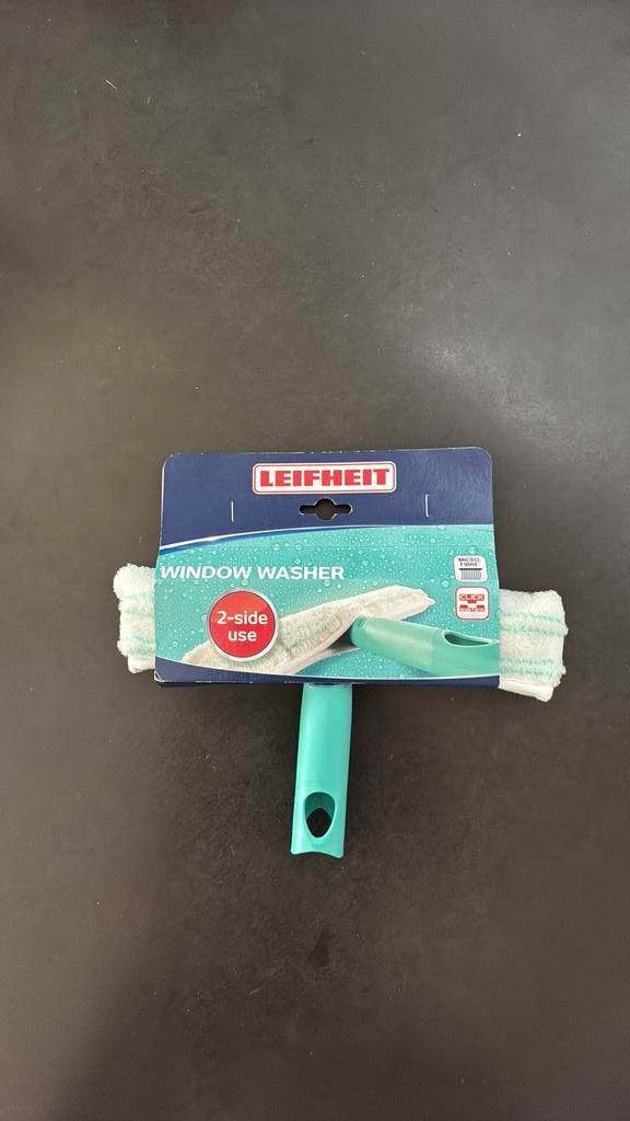 Leifheit ramen wasser - nieuw -  microfiber doek, Huis en Inrichting, Schoonmaakartikelen, Ophalen of Verzenden, Raamwisser of Trekker