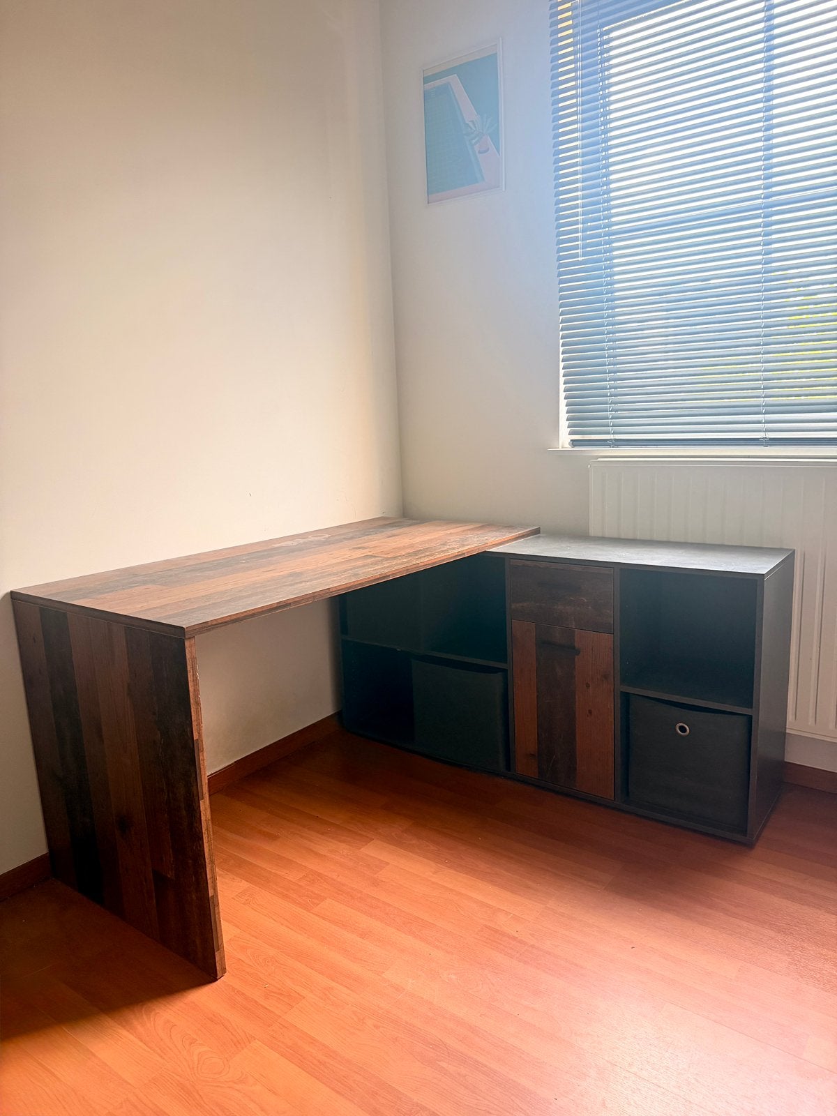 Bureautafel+stoel, Maison & Meubles, Bureaux, Enlèvement, Comme neuf