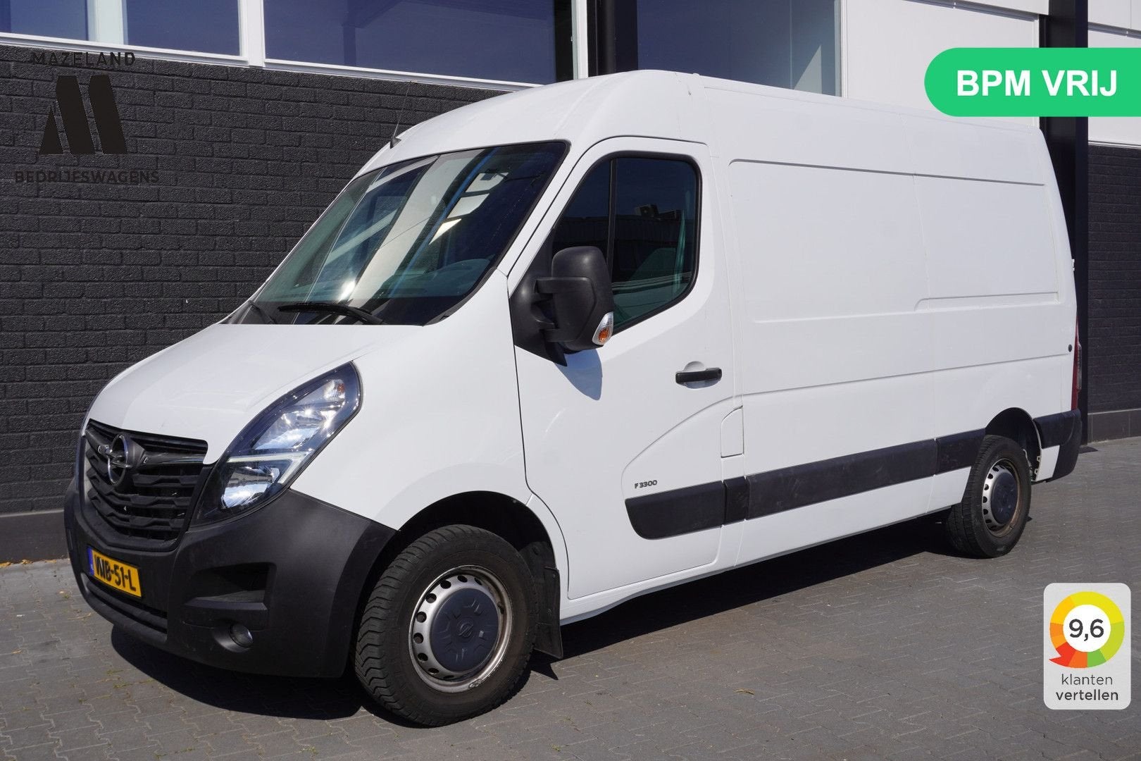Opel Movano 2.3 Turbo 135PK L2H2 EURO 6 - Airco - Cruise - C, Auto's, Parkeersensor, Wit, Bedrijf, 242 g/km