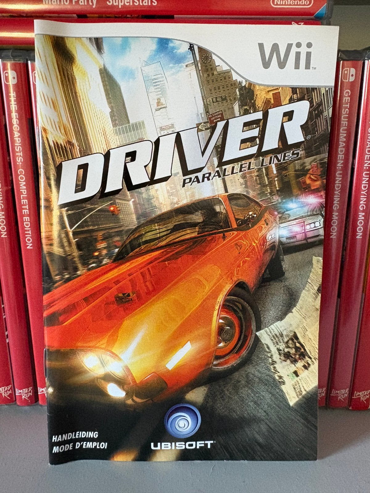 Driver Parallel Lines (Wii) - Handleiding, Ophalen of Verzenden, Zo goed als nieuw