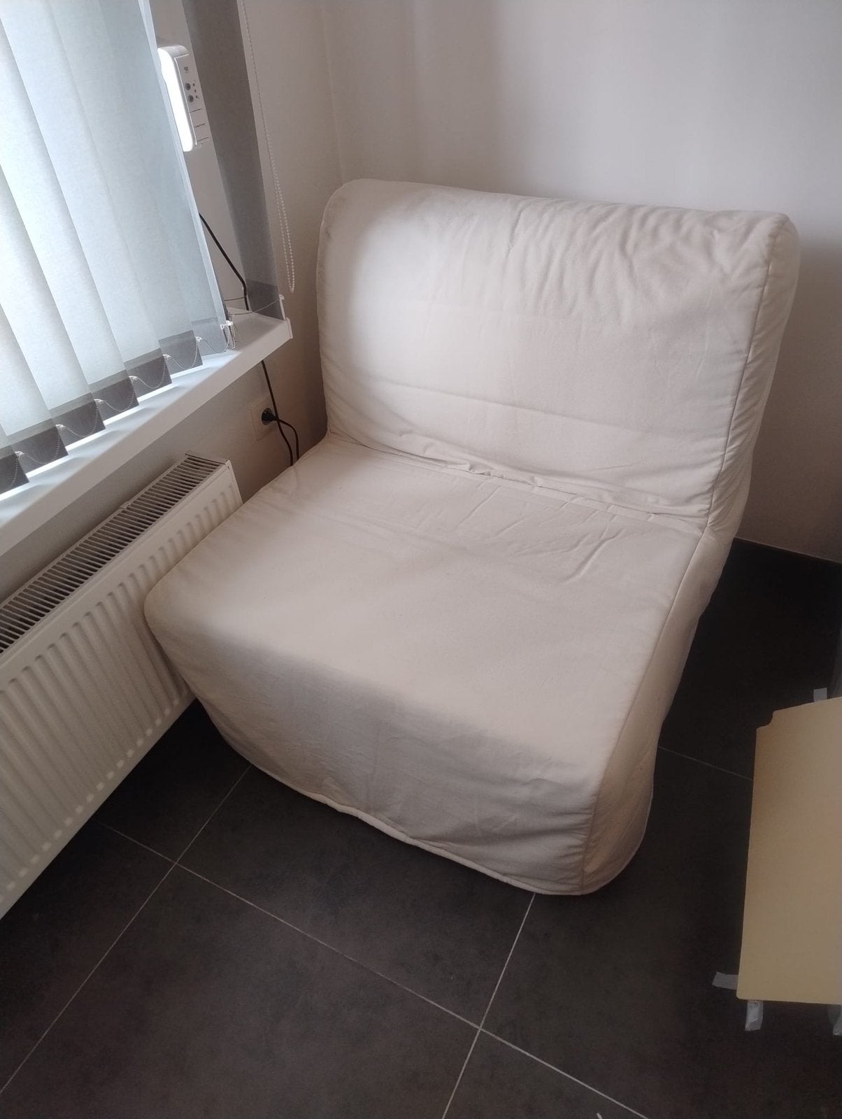 1 persoons zetel (zetelbed), Huis en Inrichting, Ophalen, Zo goed als nieuw