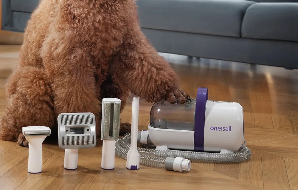 Grooming vacuum kit, Dieren en Toebehoren, Verzenden, Zo goed als nieuw