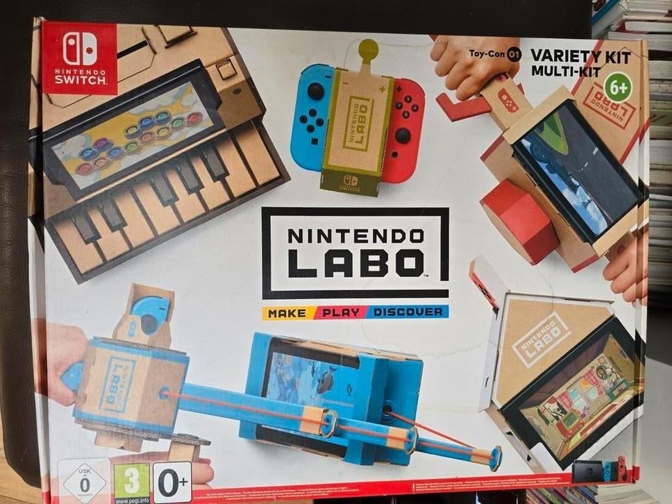 Nintendo labo Toy-Con 01 variety kit - Nintendo SWITCH, Consoles de jeu & Jeux vidéo, 1 joueur, À partir de 7 ans, Comme neuf
