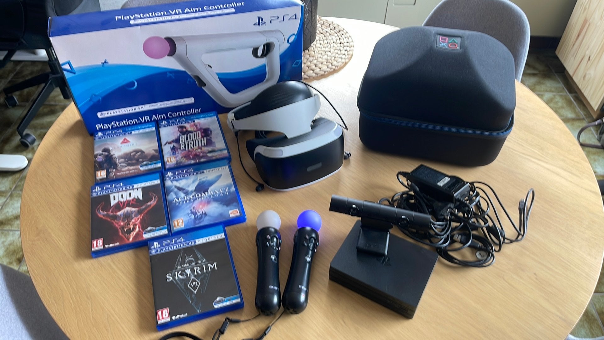 PSVR Megapack : contrôleur de visée et 2 contrôleurs Move, Enlèvement ou Envoi, Utilisé, Caméra