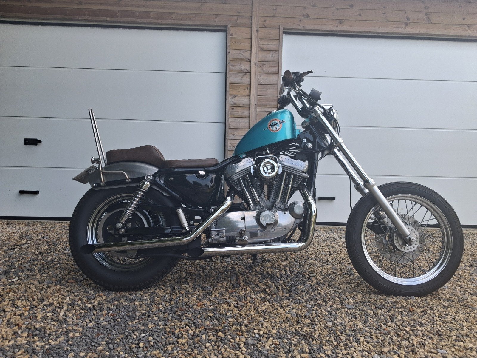 Harley-Davidson sportster 883 hugger 1998 11000 km, Occasion, Chopper, 2 cylindres, Particulier