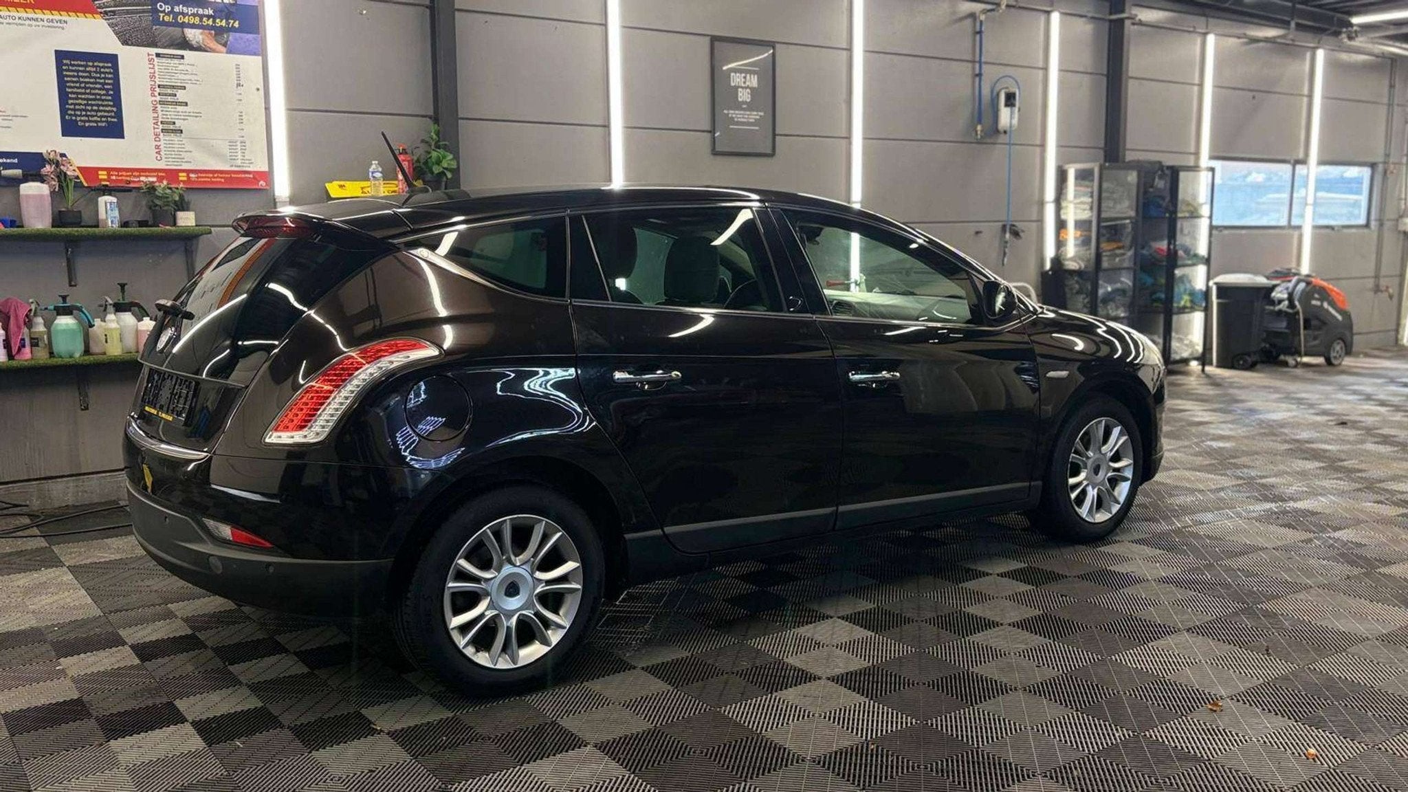 Lancia Delta 1.6D | 155.200 KM. | BJ. 2011 | NAVI | AIRCO, Auto's, Lancia, Euro 5, Gebruikt, 4 cilinders, Zwart