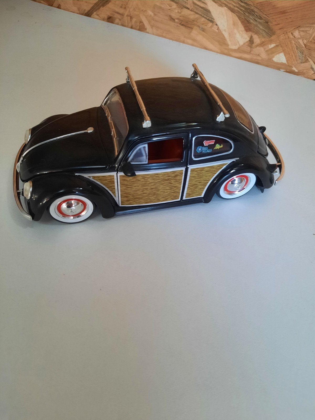 modèle réduit VW Beetle, Enlèvement