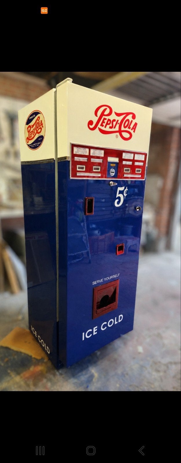 Gerestaureerde pepsi automaat, Verzamelen, Automaten | Overige, Ophalen