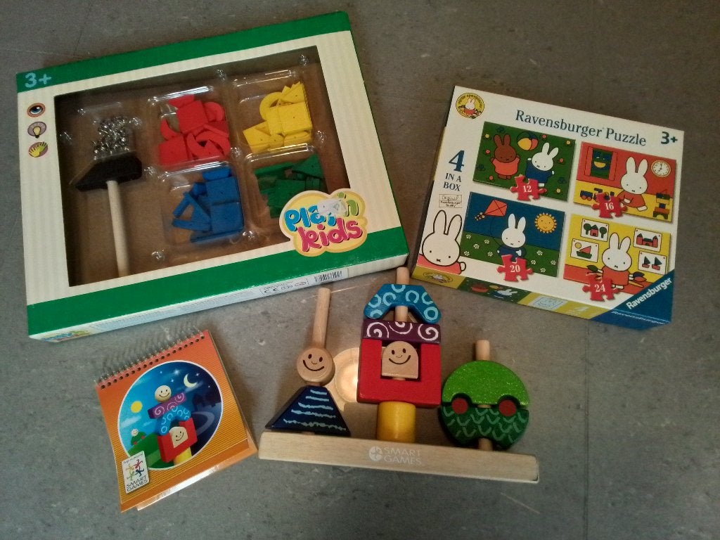 3+ educatieve spellen 3 stuks, Smartgames, Nijntje, ..., Ophalen, Zo goed als nieuw, Knutselen