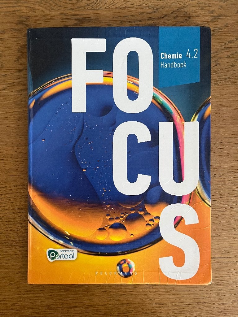 Focus 4 chemie, Ophalen, Overige vakken, ASO, Pelckmans Portaal