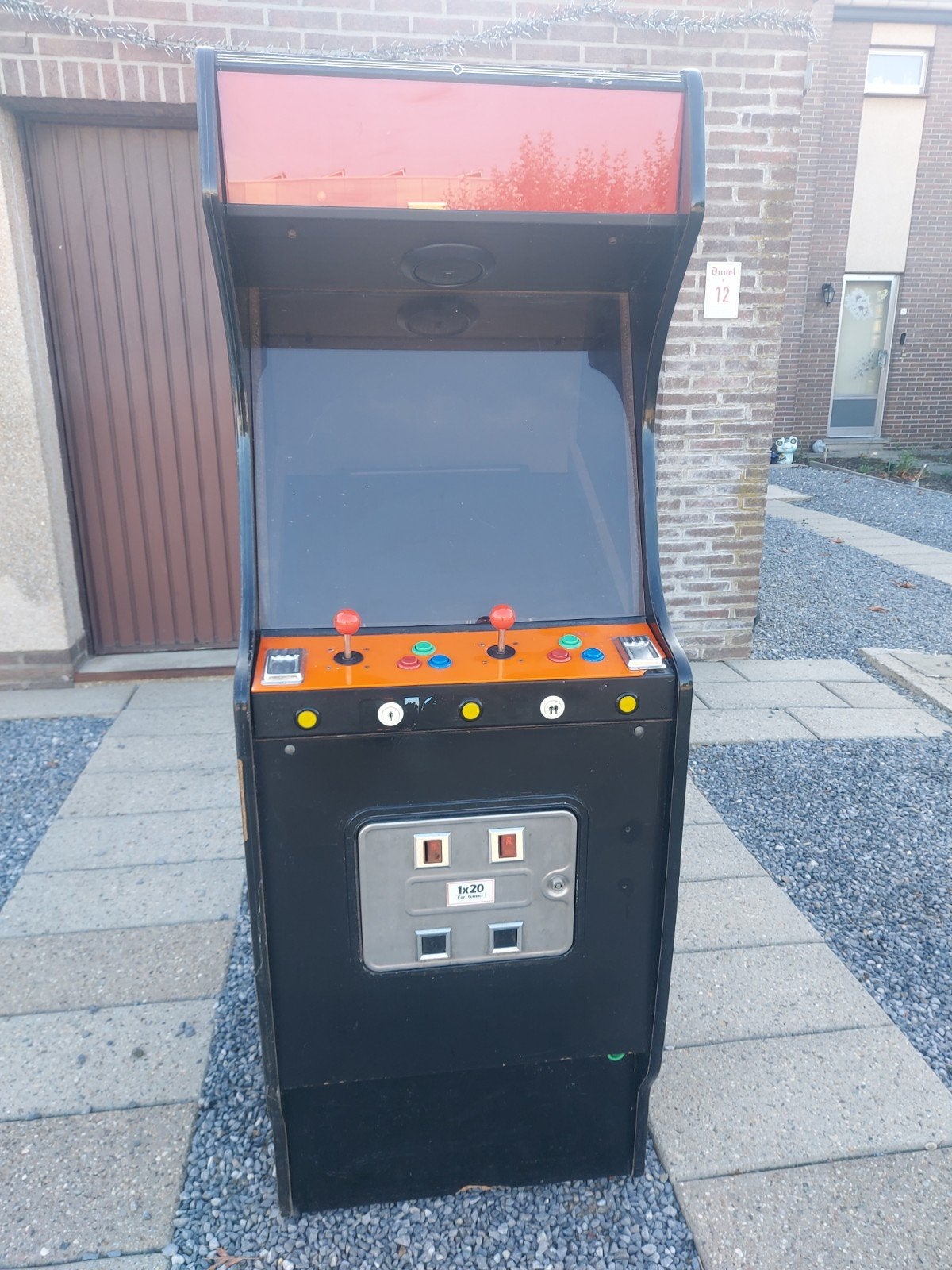 vintage arcade met 60 spelletjes, Ophalen, Gebruikt