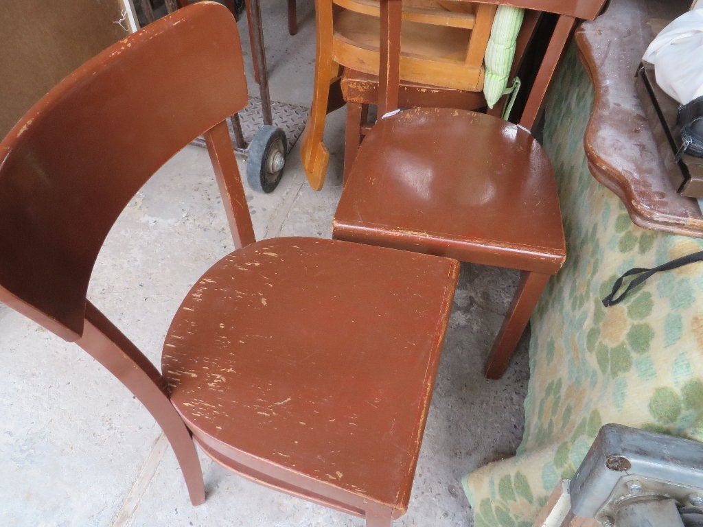chaises de cuisine vintage, Maison & Meubles, Enlèvement, Utilisé