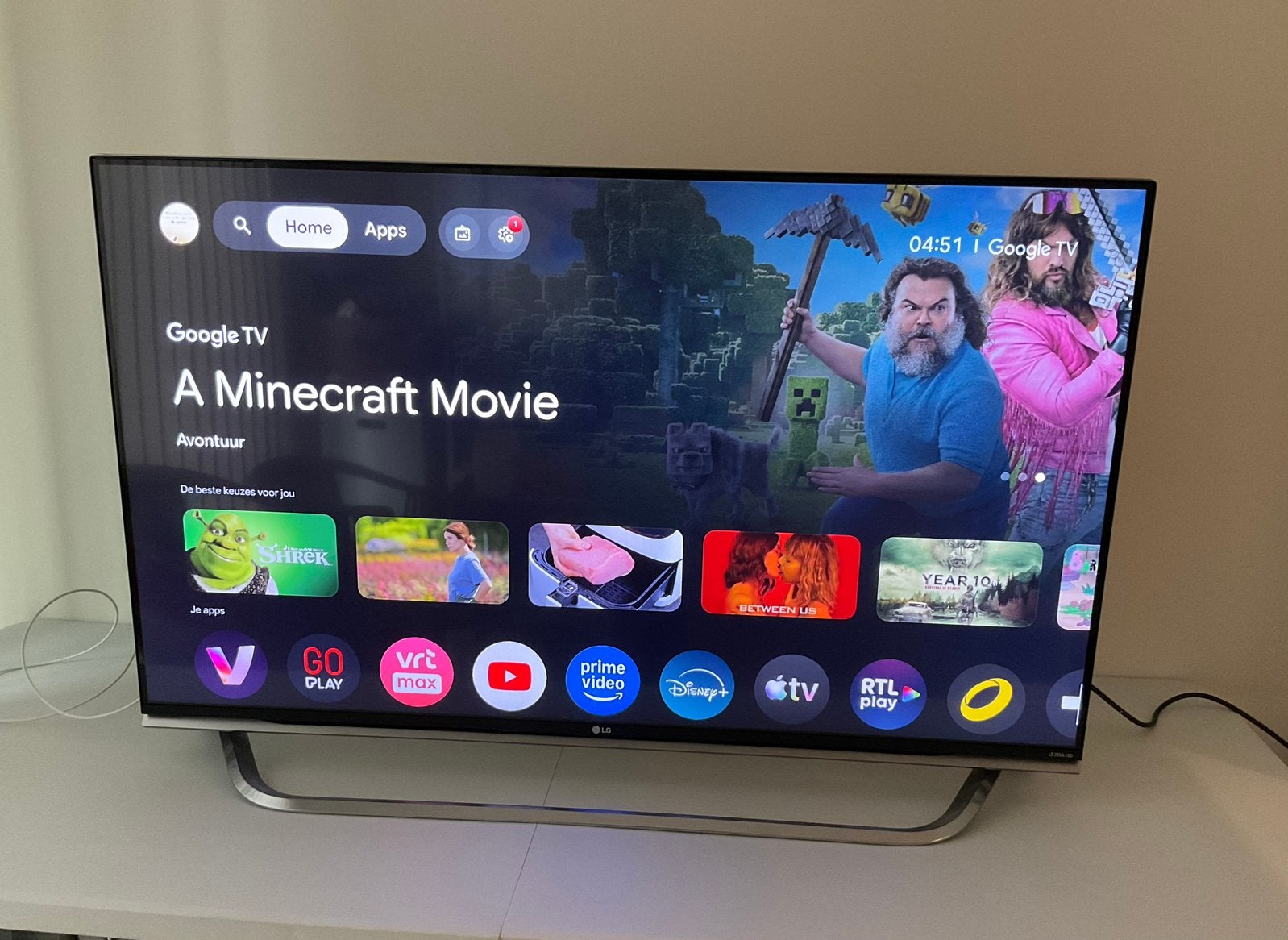 UHD - LED-TV ., TV, Hi-fi & Vidéo, Enlèvement, Comme neuf, LED, LG