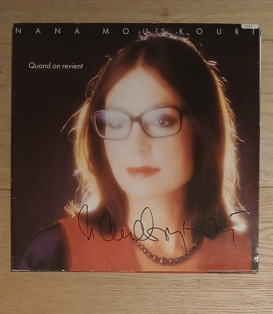 Nana Mouskouri gesigneerde LP vinyl, Cd's en Dvd's, Vinyl | Pop, Ophalen of Verzenden, LP
