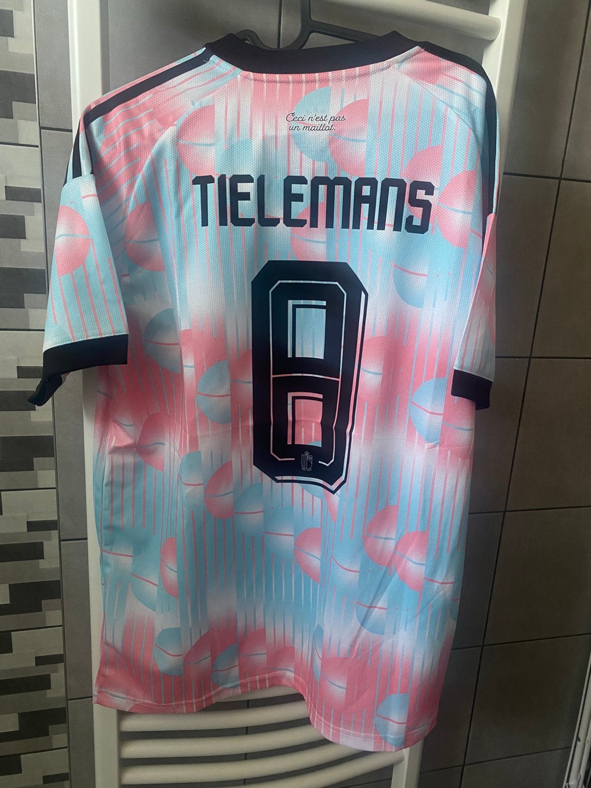 Tielemans Belgisch voetbalshirt, Ophalen of Verzenden, Zo goed als nieuw