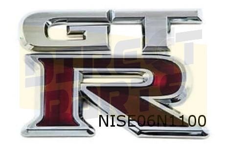 Nissan GTR embleem tekst ''GT R'' achterzijde Origineel!  84, Neuf, -, -, -