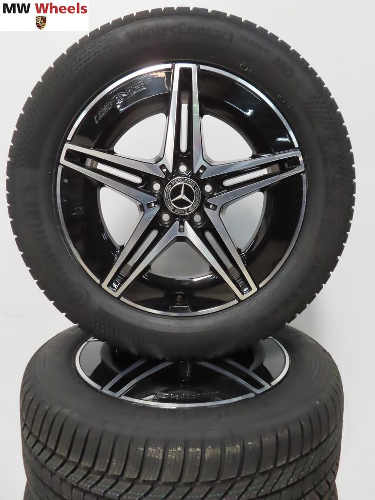 Mercedes EQA en EQB 18 inch AMG velgen winterbanden nieuw, Auto-onderdelen, Banden en Velgen, Banden en Velgen, Winterbanden, 18 inch
