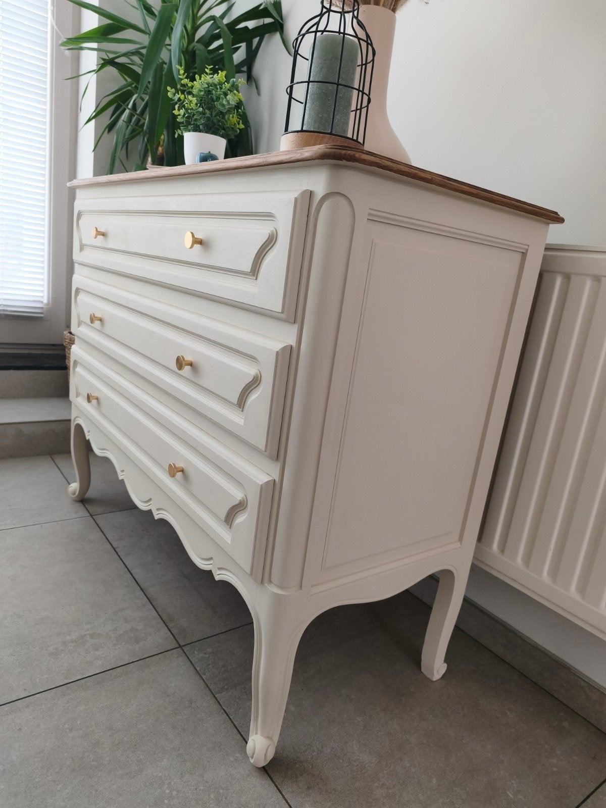 commode vintage, Maison & Meubles, Enlèvement ou Envoi, Chêne