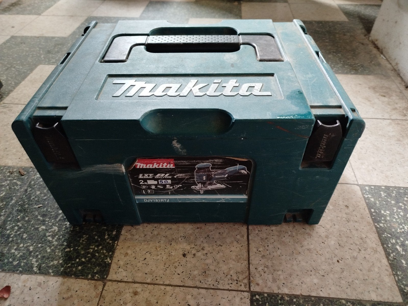 koffer makita voor decoupeerzaag wipzaag, Ophalen, Gebruikt