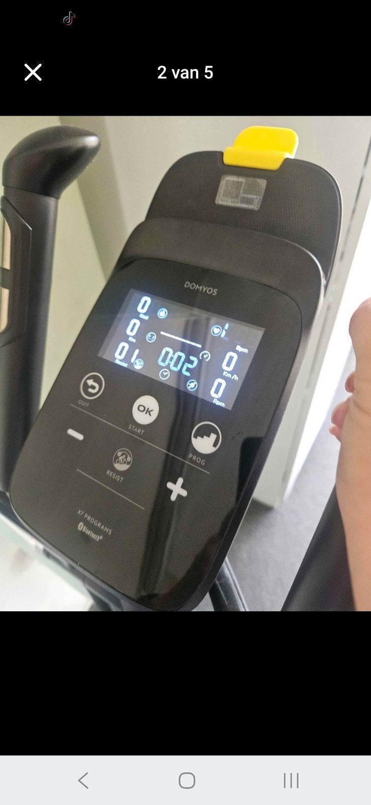 crosstrainer, Sports & Fitness, Enlèvement, Dos, Vélo elliptique