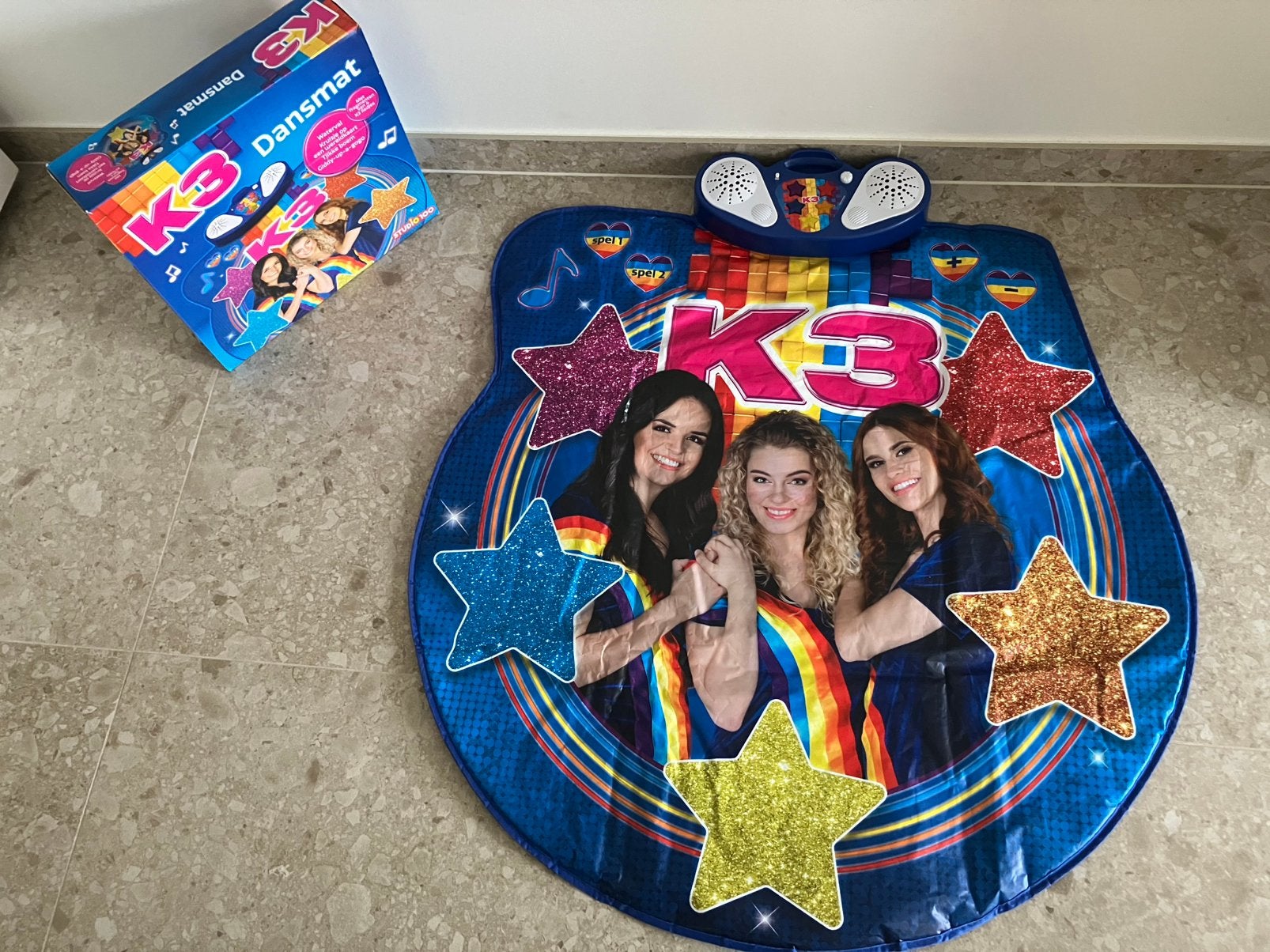 K3 dansmat, Ophalen, Zo goed als nieuw, Elektronica, Met licht
