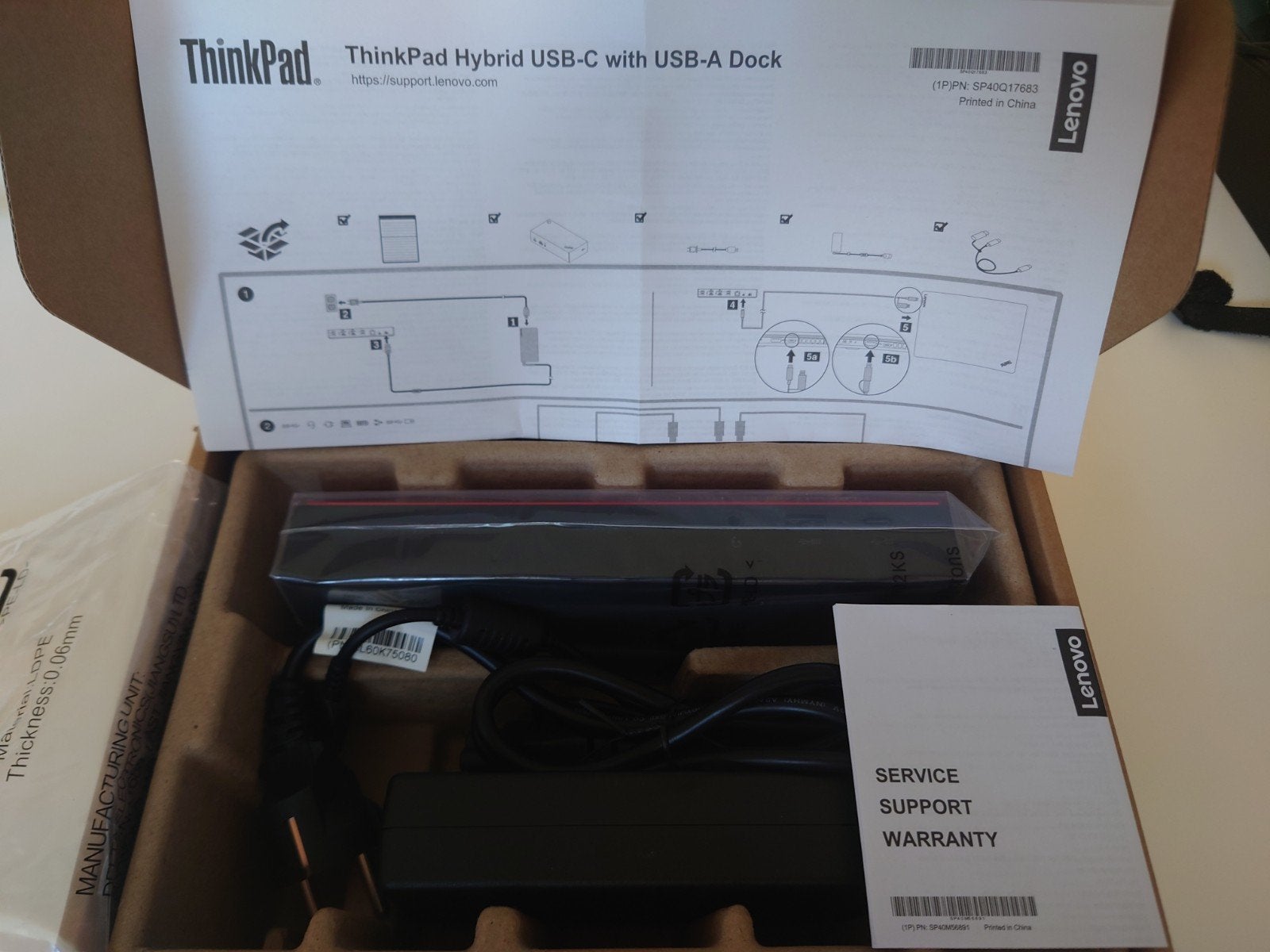Lenovo 40AF0135EU ThinkPad docking station, Computers en Software, Dockingstations, Docking station, Ophalen of Verzenden
