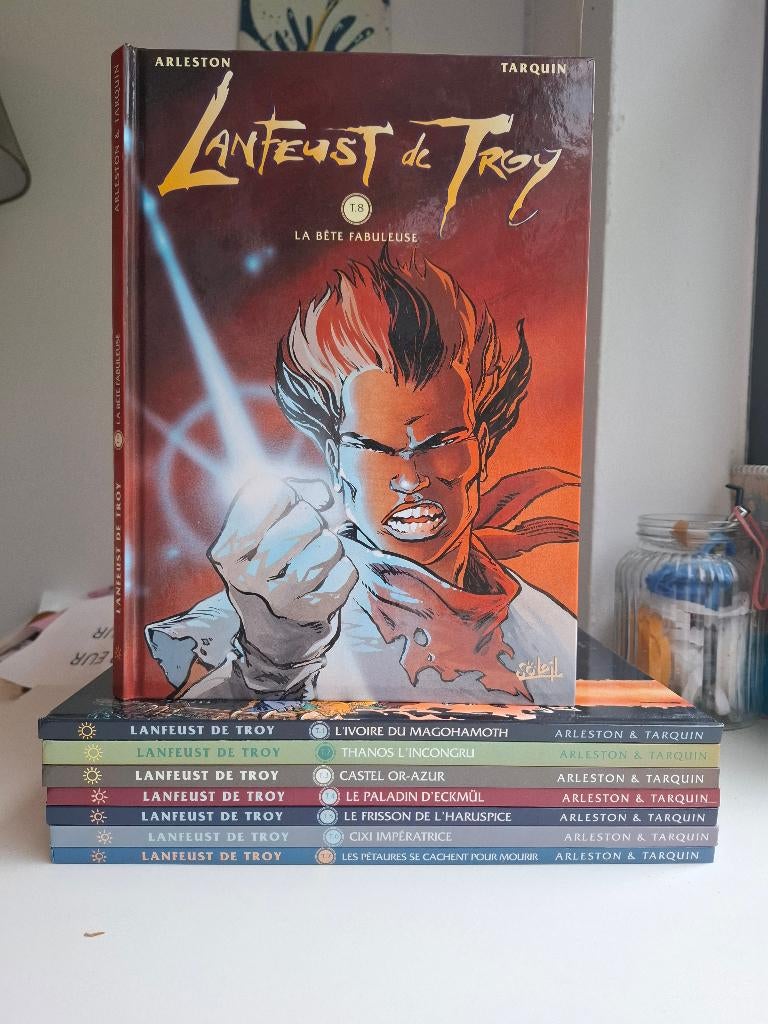 LANFEUST DE TROY TOMES 1 à 8 TBE TARQUIN EO/REED, Livres, BD, Comme neuf, Série complète ou Série, Enlèvement ou Envoi