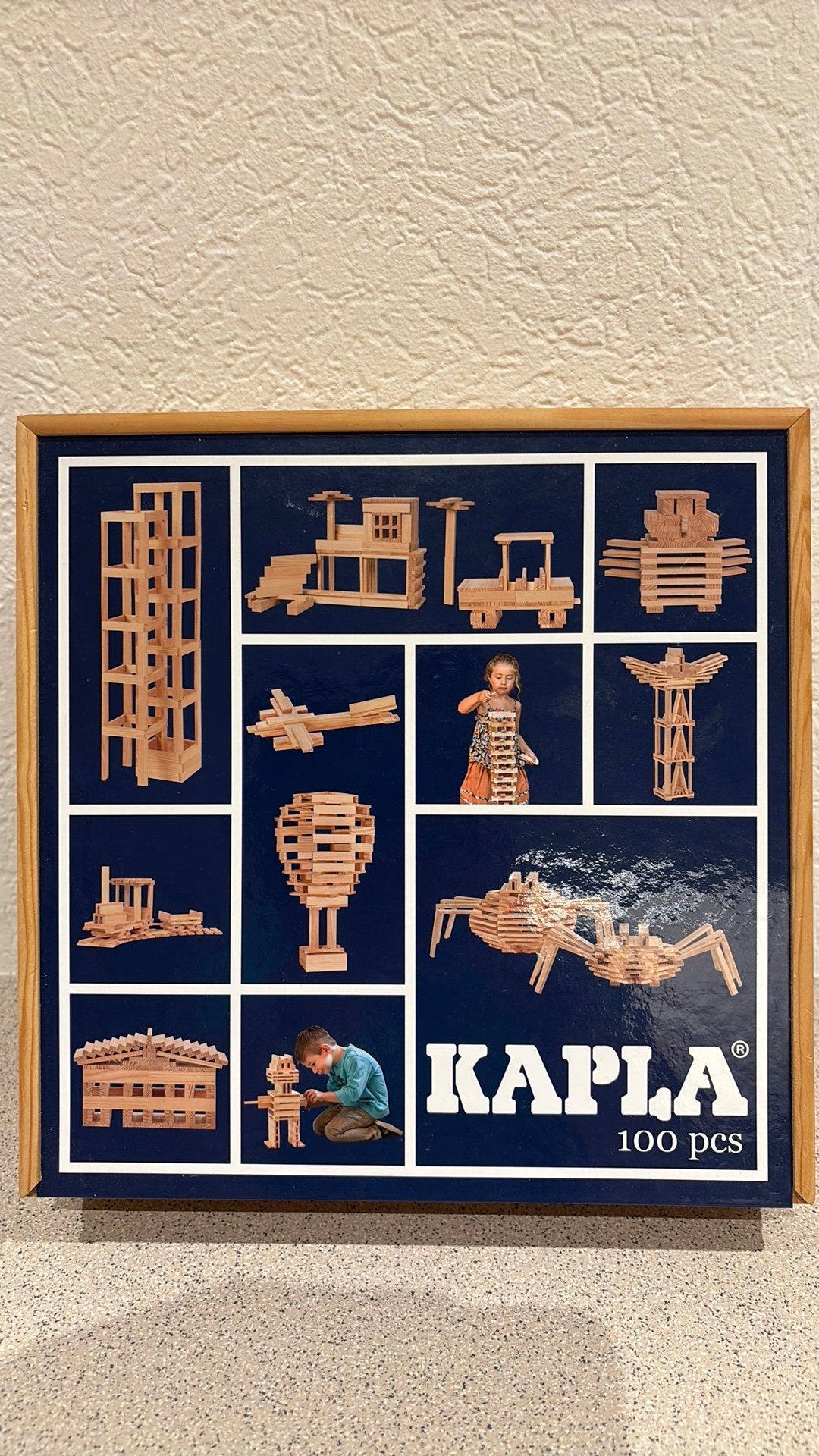 Kapla blokken 99 plankjes + bouwinstructies GERESERVEERD, Enfants & Bébés, Jouets | Jouets en bois, Enlèvement, Comme neuf, Autres types