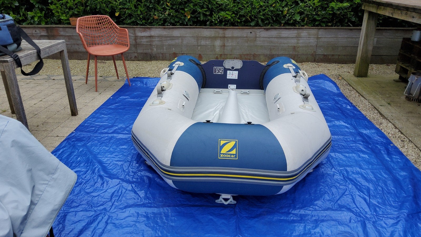 ZODIAC CADET 260, Sports nautiques & Bateaux, Canots pneumatiques, Bois, Zodiac, Enlèvement, Utilisé
