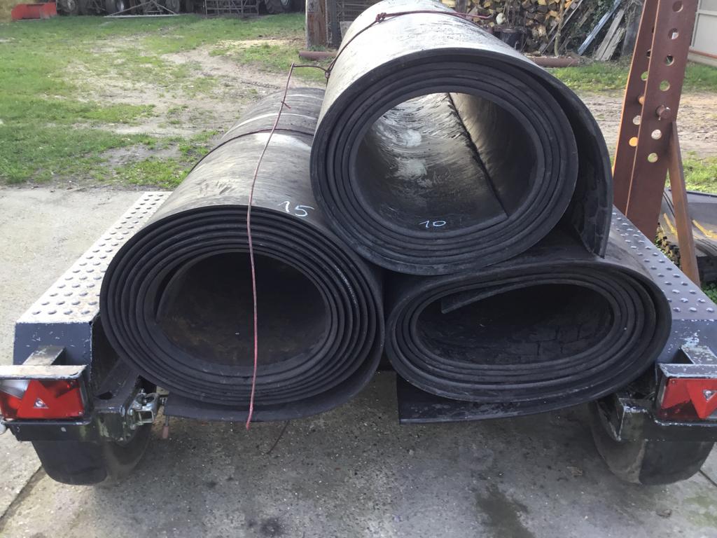 Paddockmatten / rubber/ 10 meter lang
