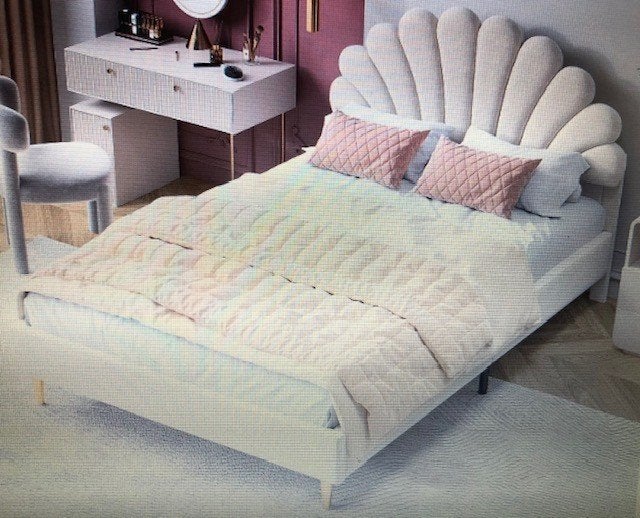 LIT de 140 cm de large avec 4 tiroirs ci-dessous : 150 €, Beige, Enlèvement, 200 cm, 140 cm