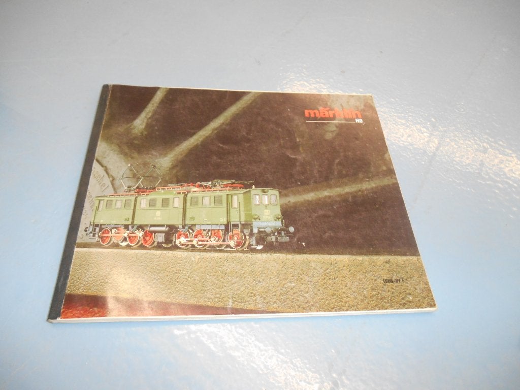 catalogue revue marklin 1986/1987, Enlèvement