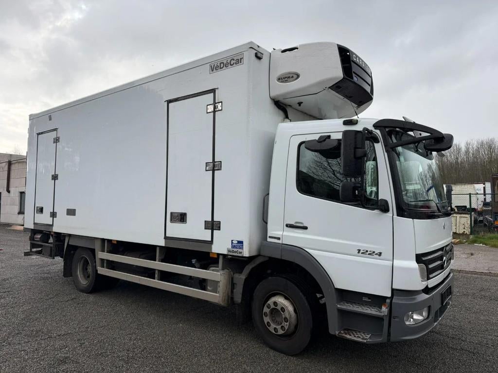 Mercedes-Benz Atego 1224 met Carrier Supra 850 Mt, Autos, Camions, Entreprise, ABS, Air conditionné, Verrouillage central, Rétroviseurs électriques