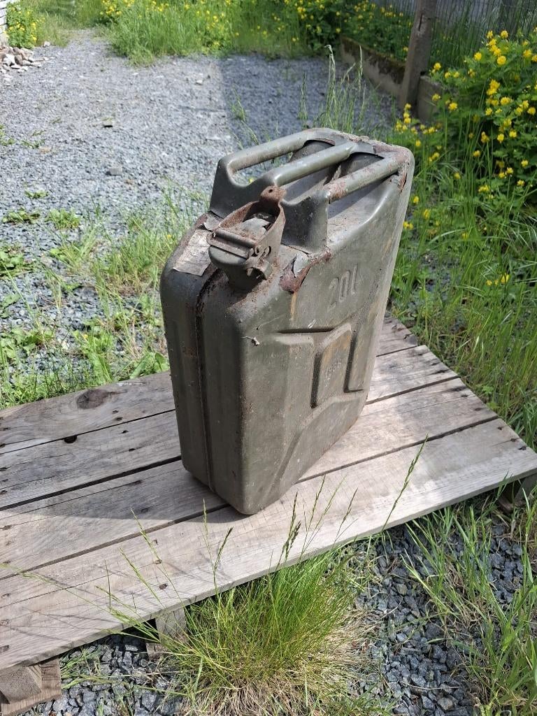 Jerrican vintage, Enlèvement ou Envoi, Utilisé