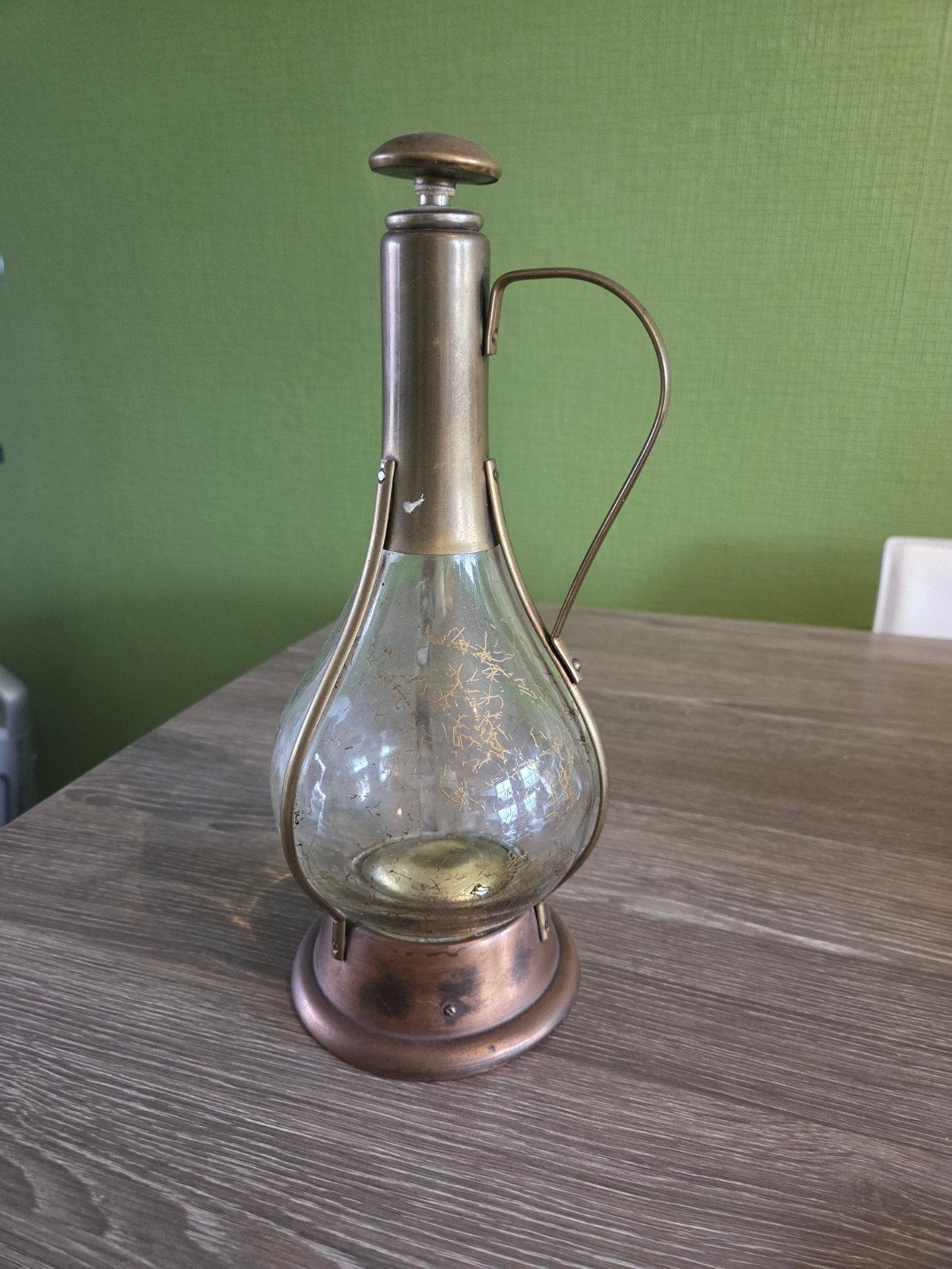 ancienne bouteille de boisson rechargeable, Enlèvement