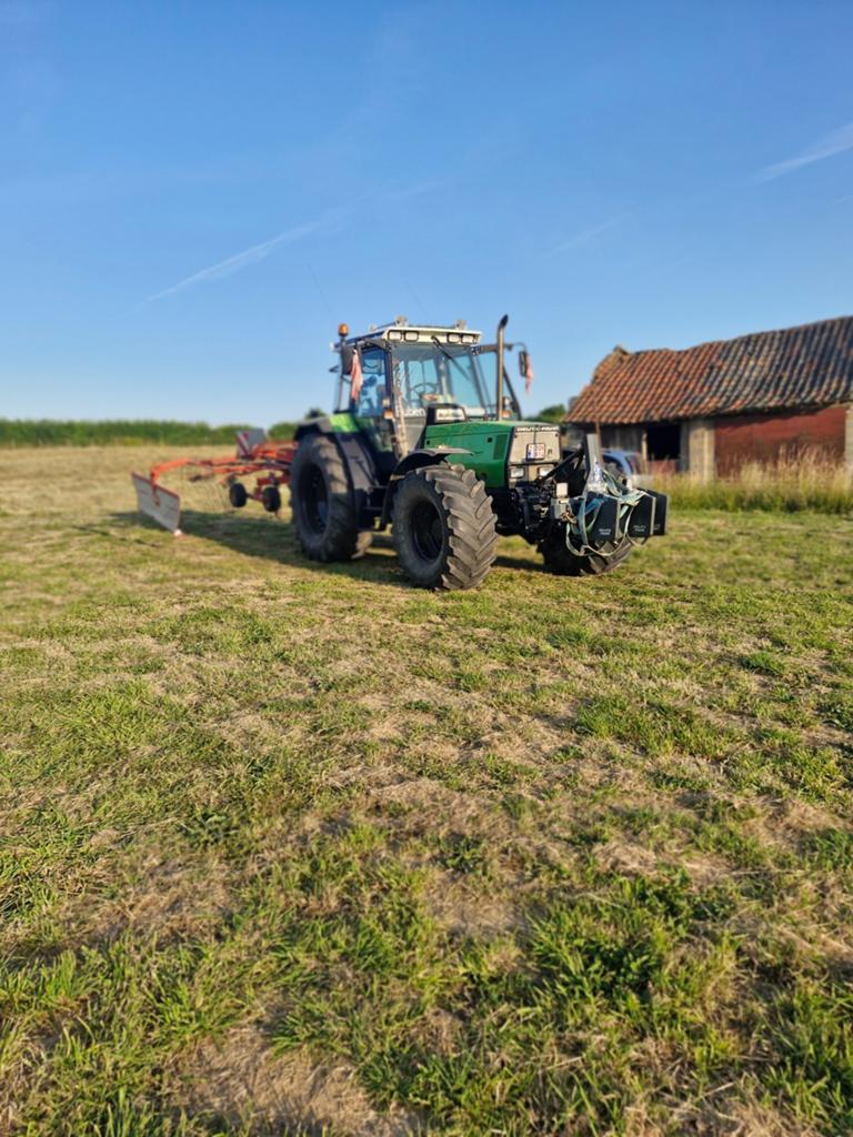 Hooi / gras land gezocht, Ophalen
