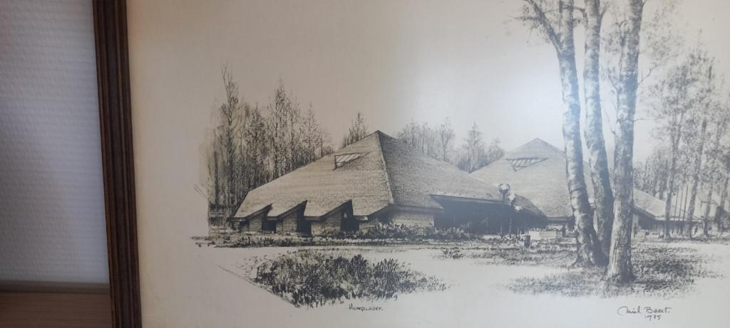 Tekening Miel Baert, Ophalen