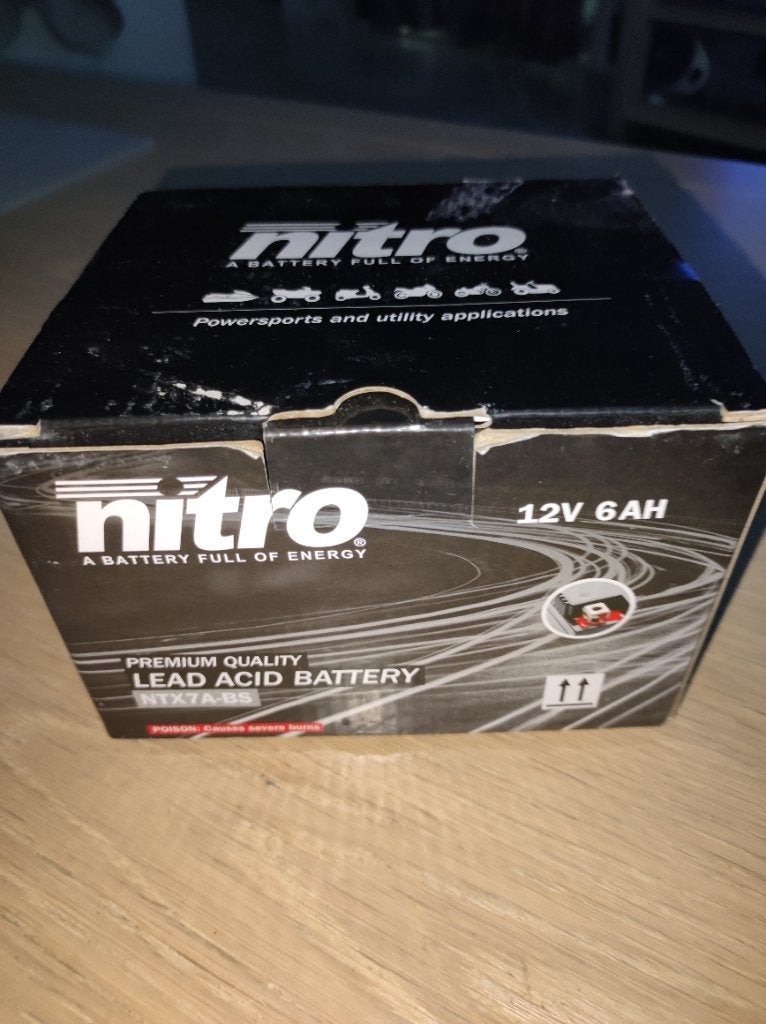 Batterij lead acid NTX7A-BS, Ophalen of Verzenden, Nieuw