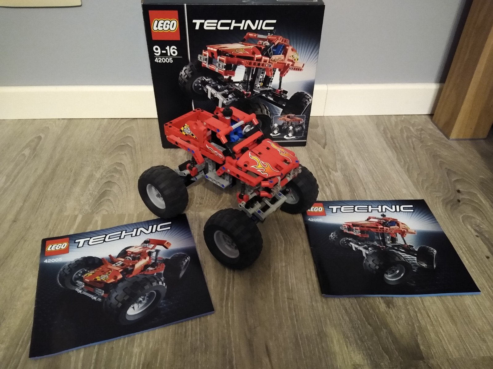 Lego Technic monstertruck 42005, Ophalen of Verzenden