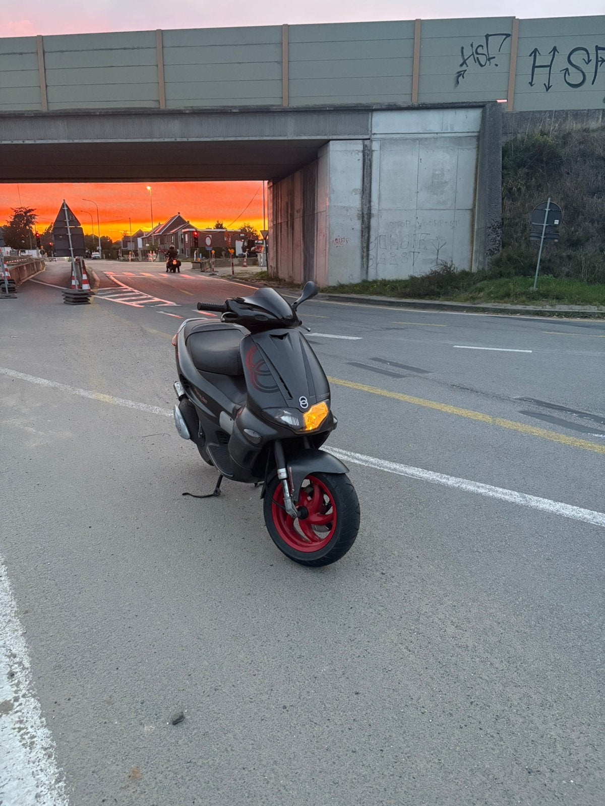 Gilera runner 70cc, Ophalen, Zo goed als nieuw